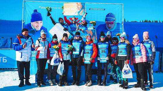 Победители Югорского лыжного марафона рассказали о сложностях на финише
