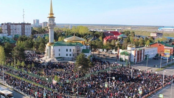 По всей Югре мусульмане празднуют Курбан-байрам