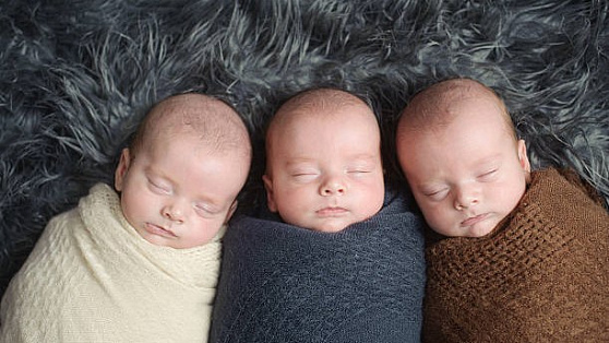 В Нижневартовске за полгода родились три тройни
