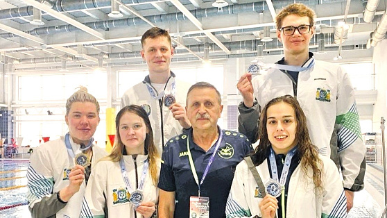 Югорские пловцы завоевали 8 медалей на этапе Кубка России