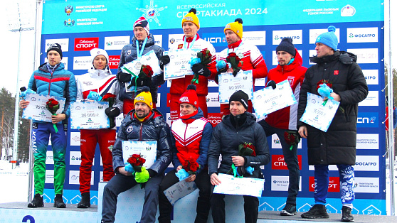 Сергей Устюгов стал шестым в гонке Спартакиады сильнейших