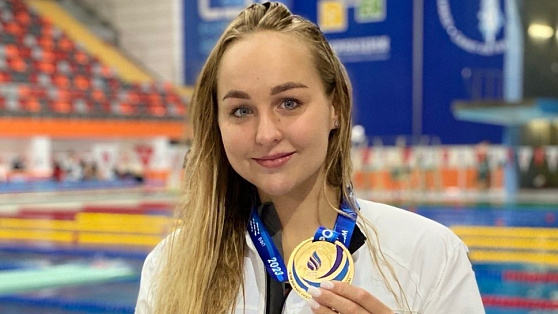 Анна Егорова завоевала третью медаль на чемпионате России по плаванию