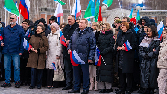 В Ханты-Мансийске отметили юбилей воссоединения Крыма с Россией