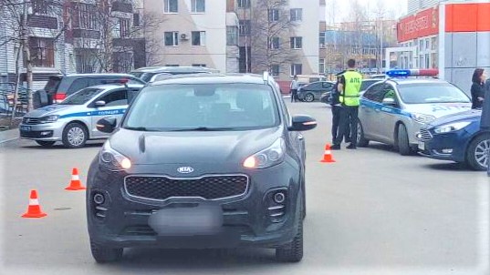 В Сургуте водитель сбил 3-летнего ребёнка