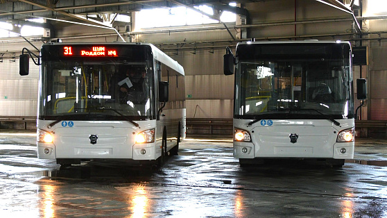 В Сургут пришла партия новых автобусов