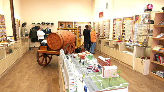Дети из Белгородской области побывали в музее пожарной охраны в Нижневартовске