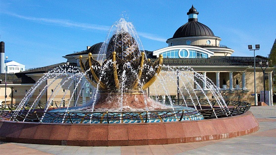 В Ханты-Мансийске открыли сезон фонтанов