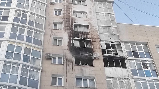 Пожар в нефтеюганской квартире начался с кухни