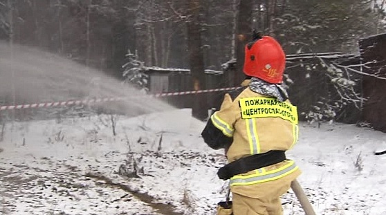 В Сургутском районе прошли учения спасателей и пожарных