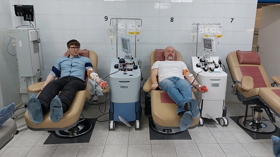 В Службе крови Ханты-Мансийска появились новые умные аппараты