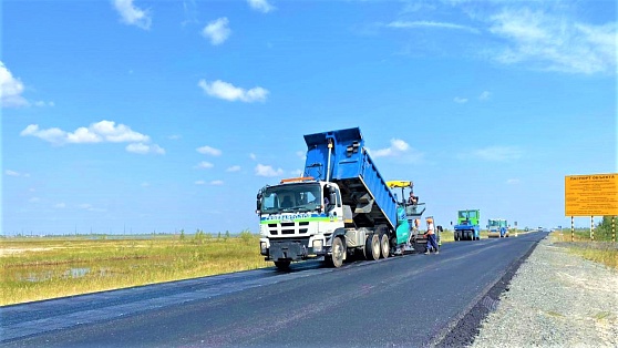 На участке дороги Сургут - Когалым завершается ремонт