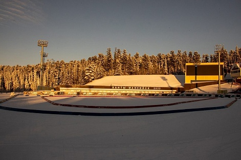 Мороз помешал провести четыре гонки Кубка России по биатлону  