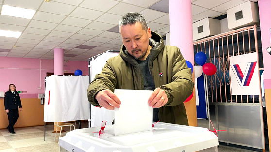 Жители Берёзовского района активно участвуют в выборах