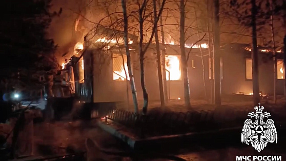На месте крупного пожара в Нижневартовске нашли тело мужчины