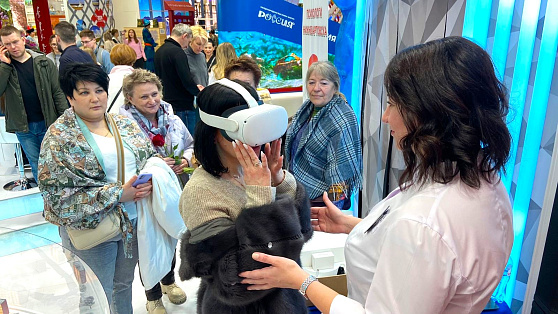 Сотрудники нижневартовской ПНБ показали VR-терапию на ВДНХ