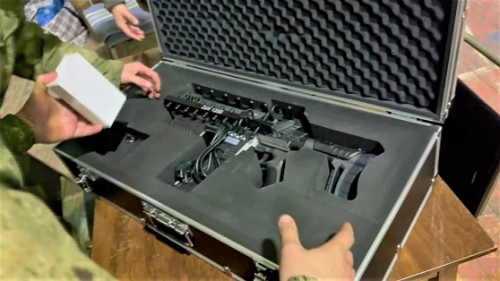 Югорчане помогли собрать деньги на покупку противодронового ружья для бойцов СВО