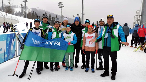 Югорские биатлонисты одержали победу в командном зачёте Спартакиады учащихся России