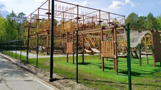В Лангепасе открыли один из крупнейших в России верёвочных парков