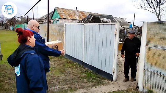 Незрячий волонтёр и общественник из Сургута отправился с гуманитарной миссией в Донбасс
