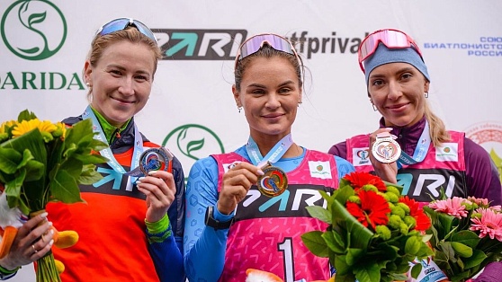 Югорские биатлонистки выиграли две бронзы на Кубке Содружества