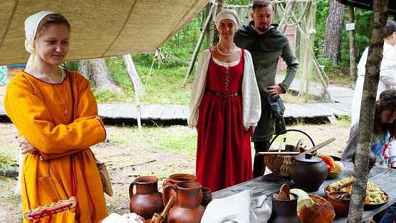 Русь времён раннего средневековья увидели посетители фестиваля исторической реконструкции в Лангепасе