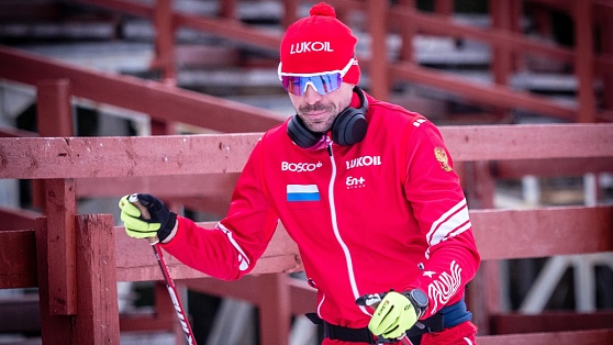 Сергей Устюгов готовится к гонке в Сыктывкаре