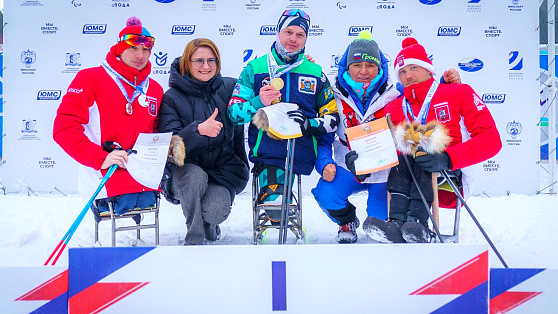 Югорчанин Дмитрий Баталов завоевал золото Зимних Игр паралимпийцев «Мы вместе. Спорт»