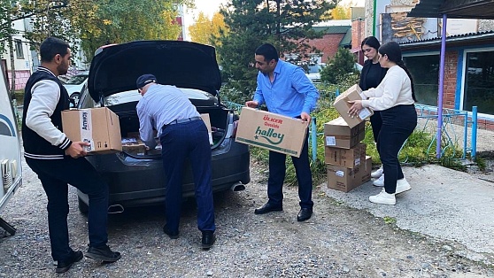 Жители Нефтеюганска отправляют российским военнослужащим деликатесы для поднятия духа