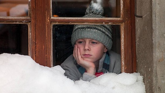 Из-за мороза многие школьники в Югре остались дома