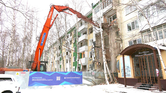 В Нижневартовске проведут экспертизу домов, смежных с пострадавшим при взрыве газа