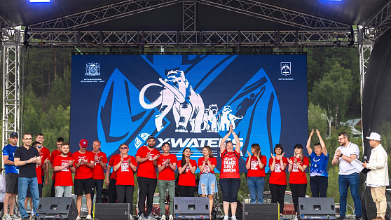 Югорчане вошли в число призёров Международного заплыва на открытой воде X-WATERS