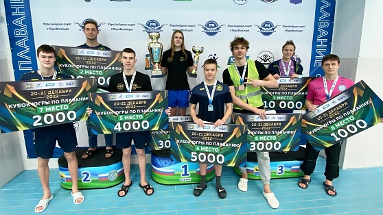Пловчиха Елизавета Агапитова завоевала Кубок Югры
