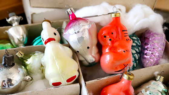 Коллекцию старинных новогодних игрушек собрали в Нижневартовске