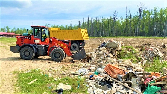 В Нягани вывезли более 500 кубометров мусора с несанкционированных свалок