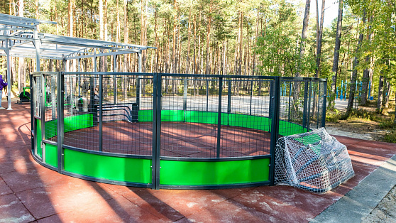 В посёлке Федоровский модернизировали несколько спортивных объектов