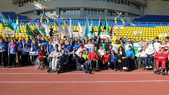 Погода не смогла помешать Спартакиаде среди спортсменов с инвалидностью