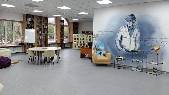Арт-кафе открыли для читателей модельной библиотеки в Покачах