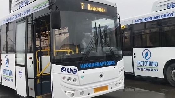 По Нижневартовску курсируют новые автобусы на метане. В чем их преимущества?
