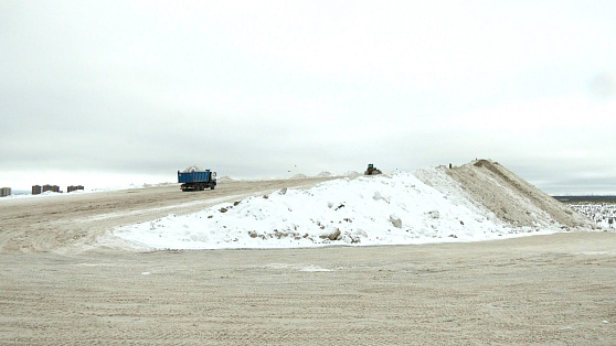 В Сургуте подготовили 5 полигонов для снега