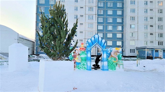 В Нижневартовске запустили сервис с координатами снежных городков
