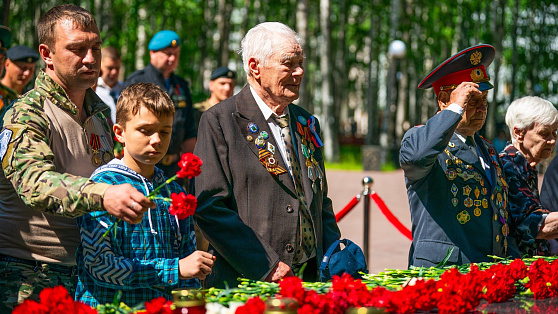 Югорчане отдали дань памяти героям Великой Отечественной войны