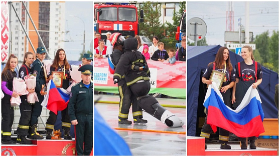 Югорчанка победила в международных соревнованиях пожарных