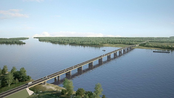 В Югре забили первую сваю нового моста через Обь