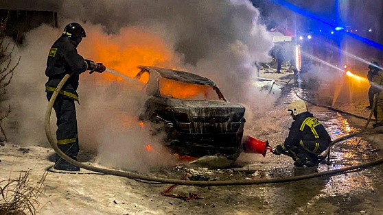 14 машин за новогодние праздники сгорело в Югре