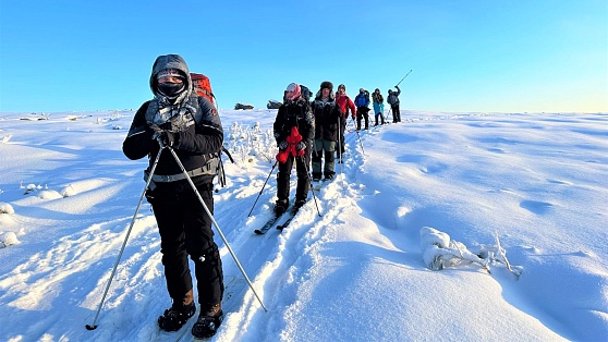 Югорчане поднялись на перевал Дятлова в 40-градусный мороз