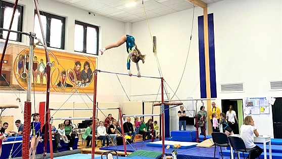 В Когалыме прошли окружные соревнования гимнастов