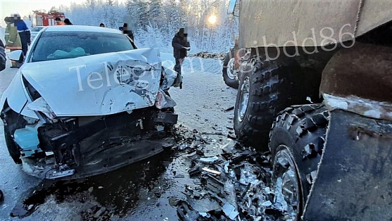 В Октябрьском районе водитель грузовика спровоцировал ДТП с пострадавшими