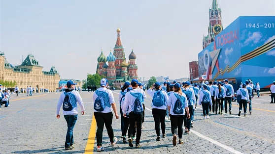 Волонтёр из Урая будет работать на Красной площади в День Победы