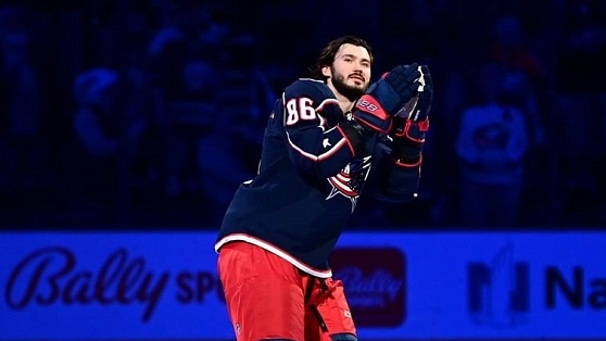 Воспитанник югорской школы хоккея Кирилл Марченко оформил хет-трик в NHL