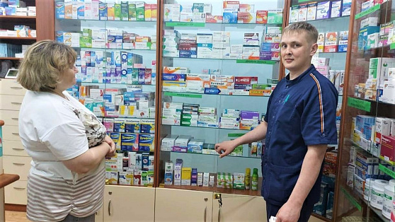 В посёлке Светлый Берёзовского района открылся аптечный пункт